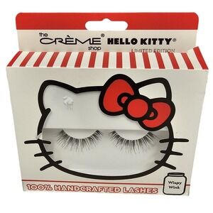NEW Creme Shop Hello Kitty Limited Edition 100% Handcrafted "Wispy Wink" Lashes